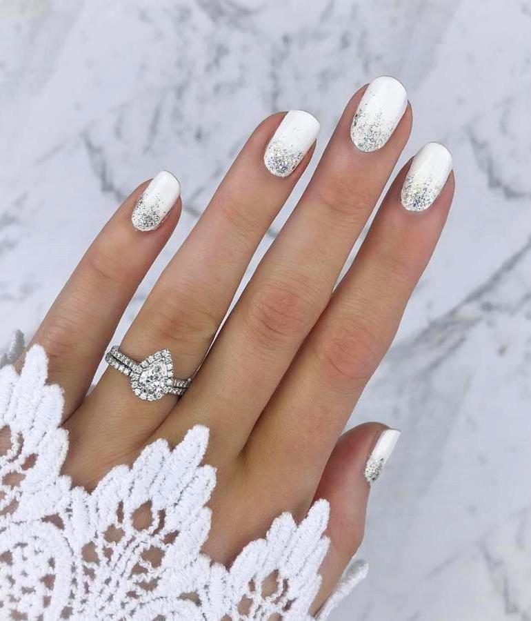 38 Amazing Wedding Nail Art Ideas for 2019