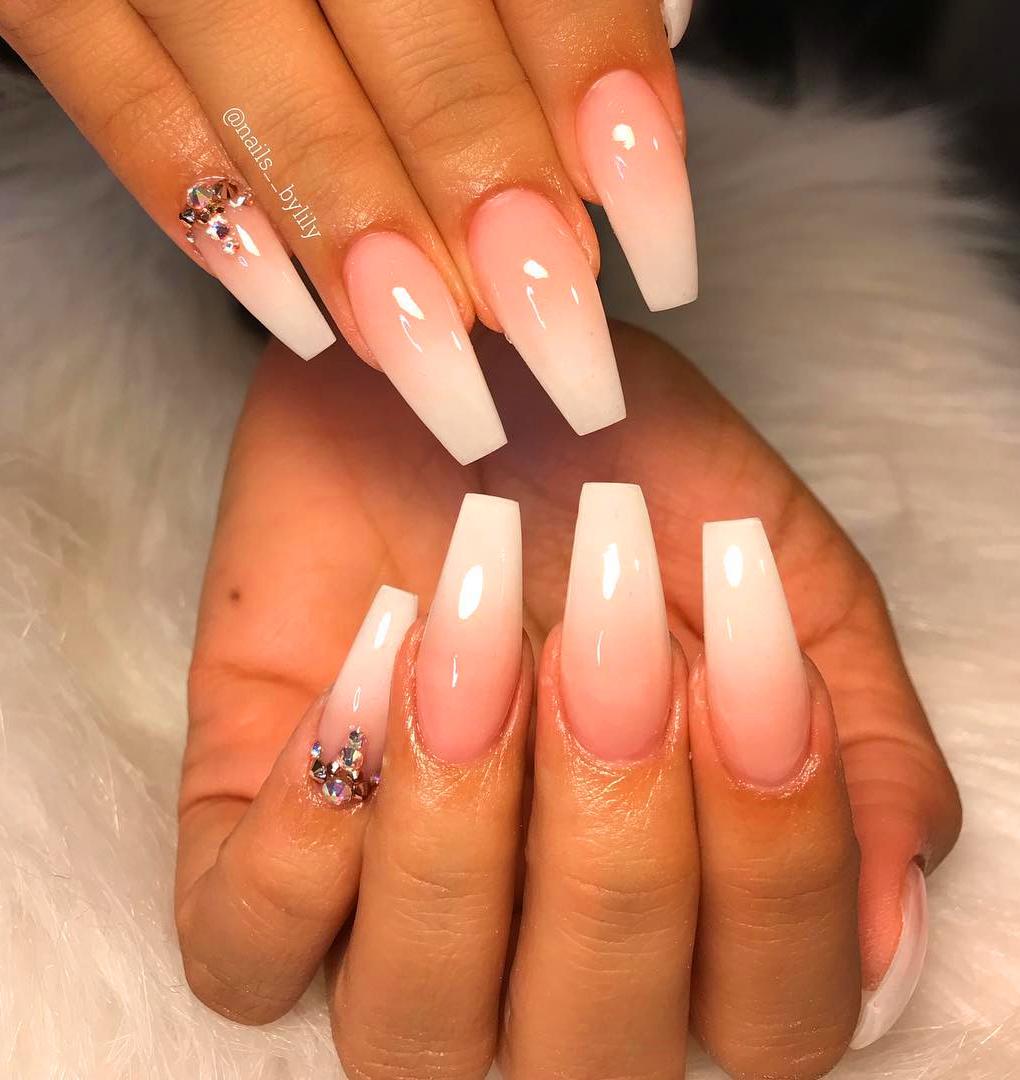 50 Simple Acrylic Coffin Nails Designs Ideas for 2019