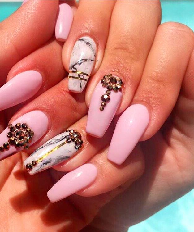 56 Trendy Acrylic Nail Art Designs To Inspire You 