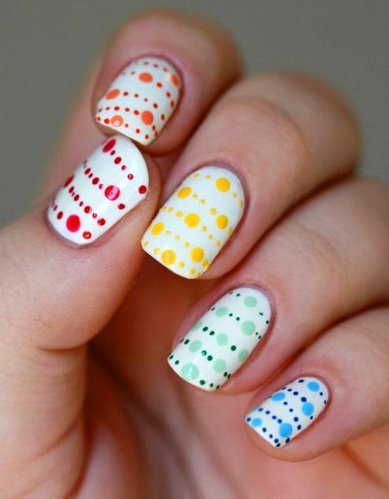 38 Cute Dotticure and Polka Dots Nail Arts Ideas
