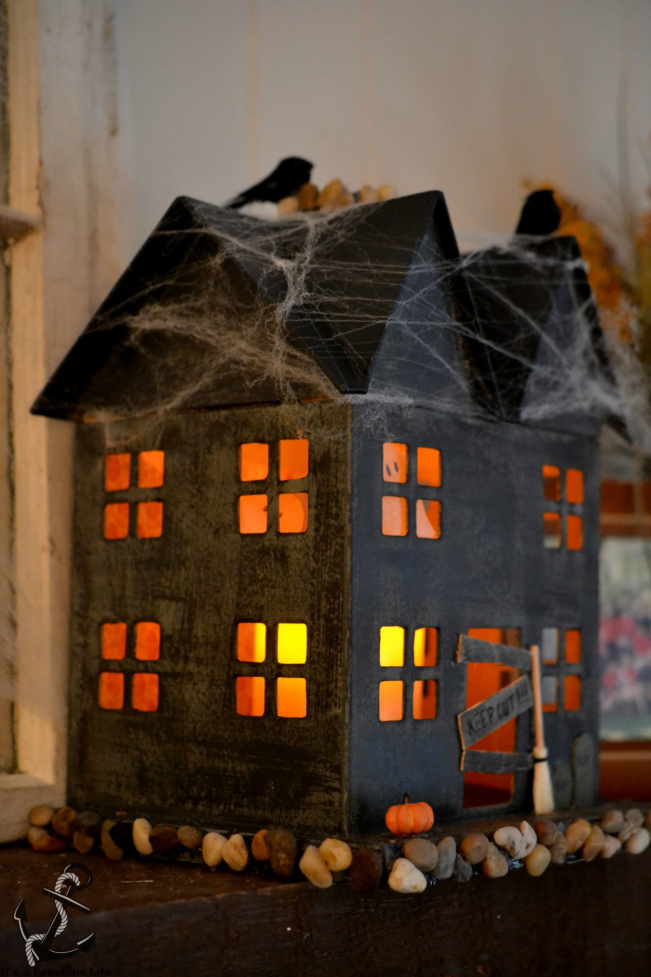 how to make a haunted house for toddlers