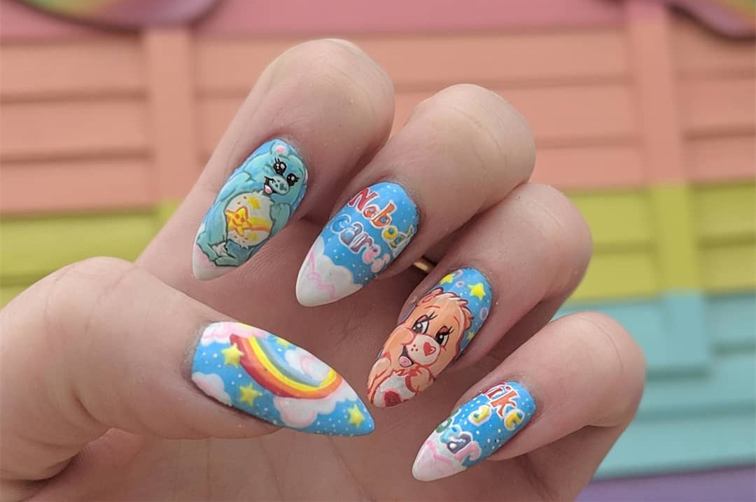 42 Pretty Ways to Wear Rainbow Sprinkle Nails This Summer