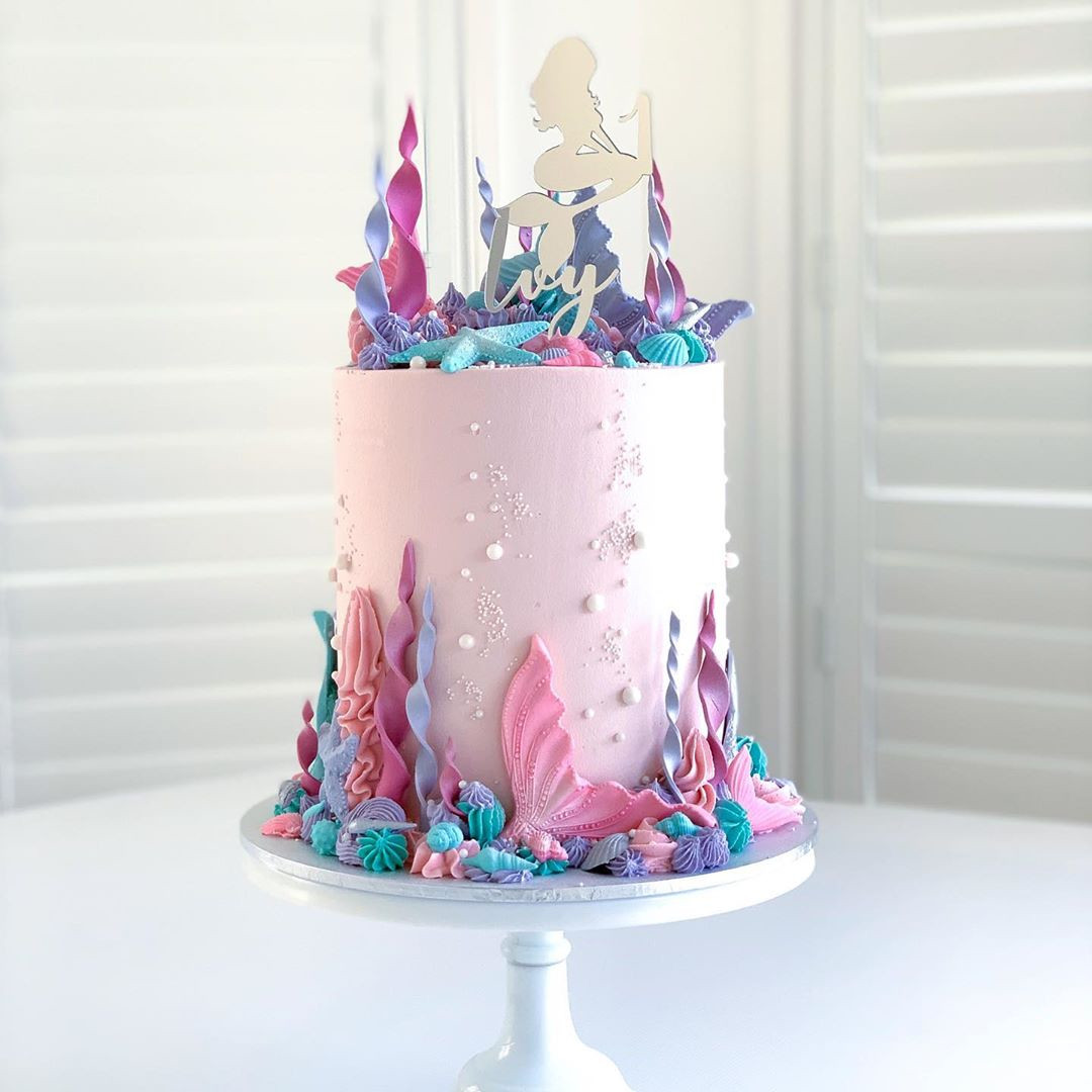 52 Mermaid Cakes Ideas You Are Sure to Love,mermaid cake ideas sheet cake,mermaid cake party ideas,mermaid cake template