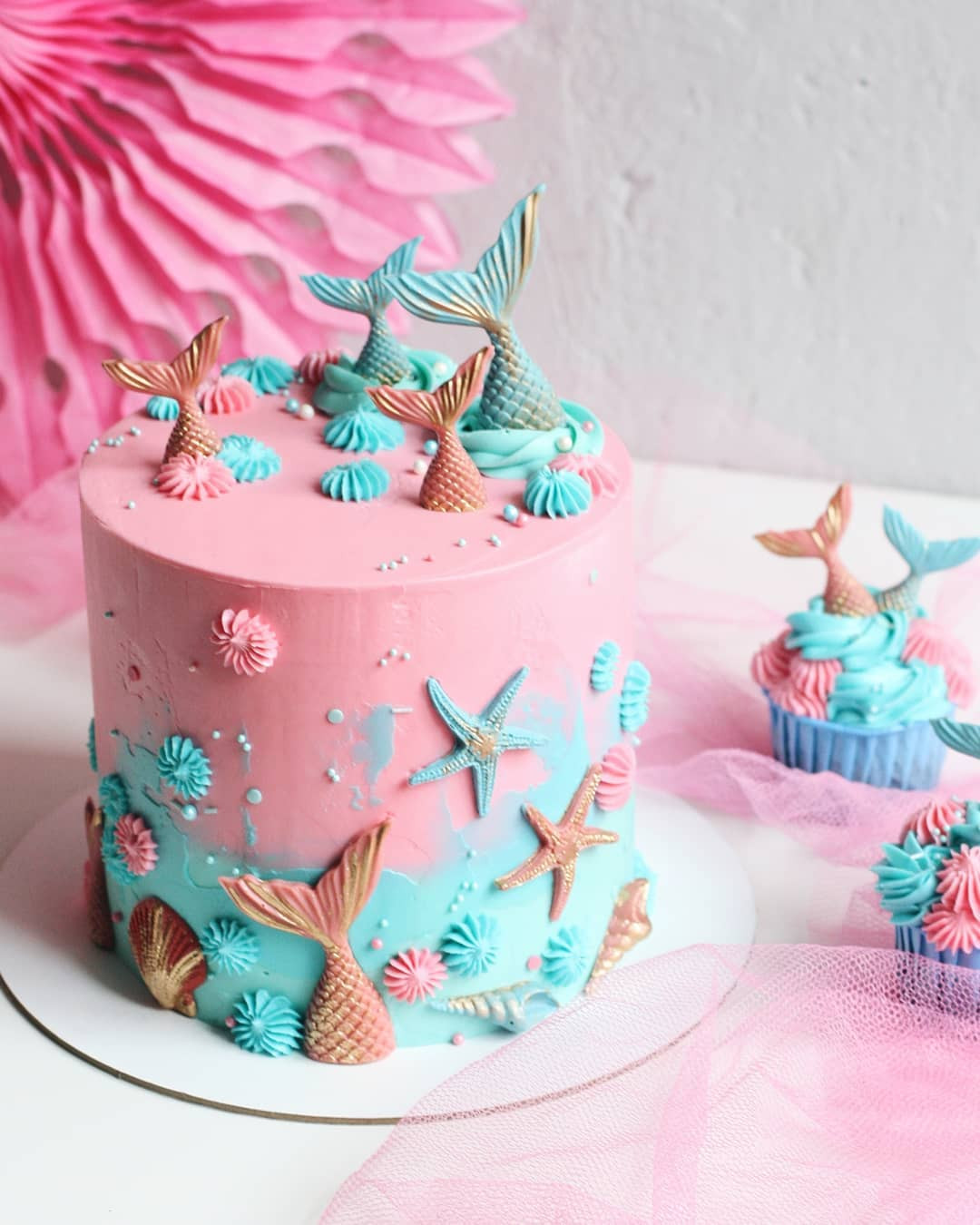 52 Mermaid Cakes Ideas You Are Sure to Love,mermaid cake ideas sheet cake,mermaid cake party ideas,mermaid cake template
