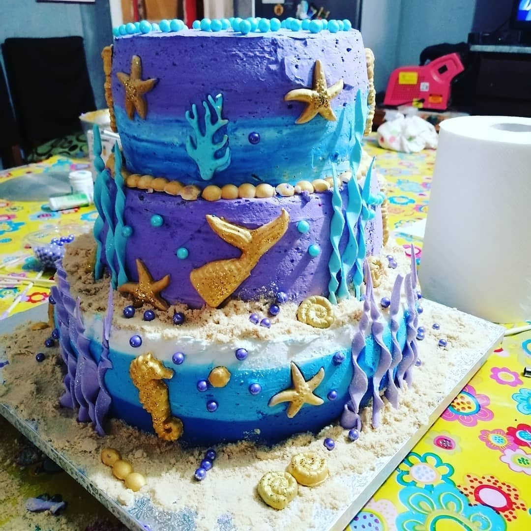 52 Mermaid Cakes Ideas You Are Sure To Love 0069